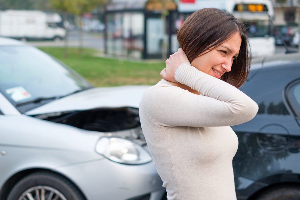 Woman Rear-Ended